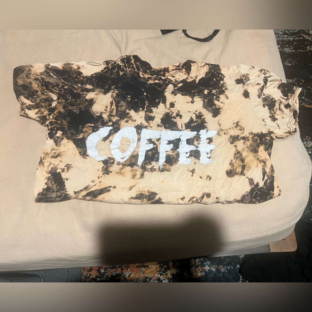 Tie dye graphic tee